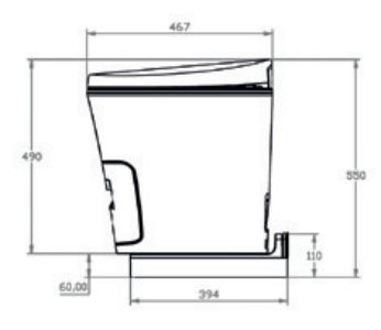 RV SAN Chemfree Toilette Detailansicht 1